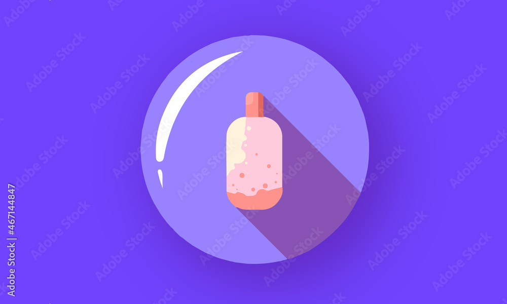 Flipped Ice Cream Bottle Flipped Ice Cream Bottle
