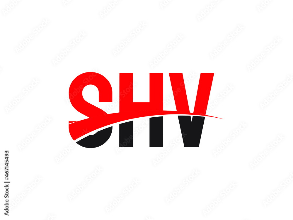 SHV Letter Initial Logo Design Vector Illustration SHV Letter Initial Logo Design Vector Illustration