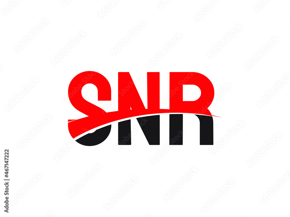 SNR Letter Initial Logo Design Vector Illustration SNR Letter Initial Logo Design Vector Illustration