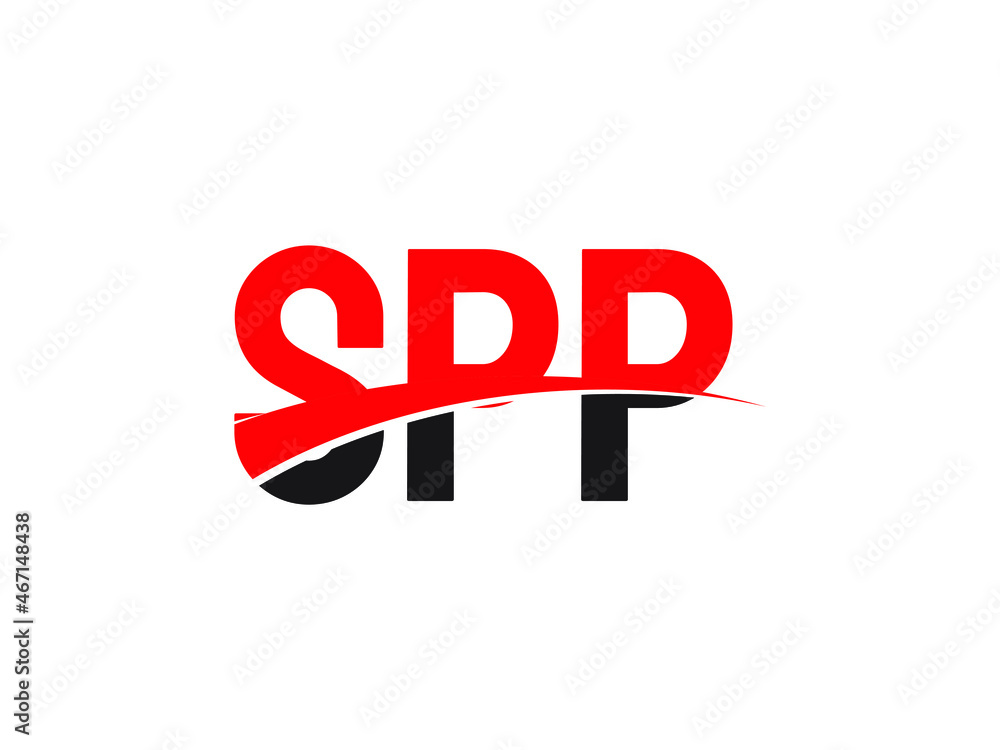 SPP Letter Initial Logo Design Vector Illustration SPP Letter Initial Logo Design Vector Illustration