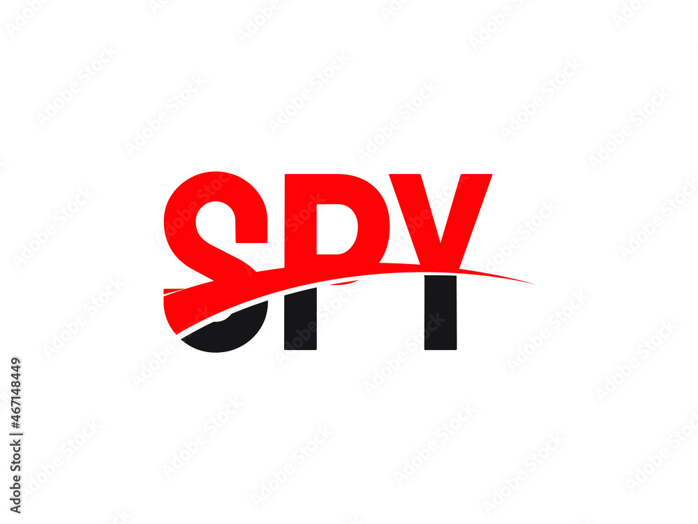 SPY Letter Initial Logo Design Vector Illustration SPY Letter Initial Logo Design Vector Illustration