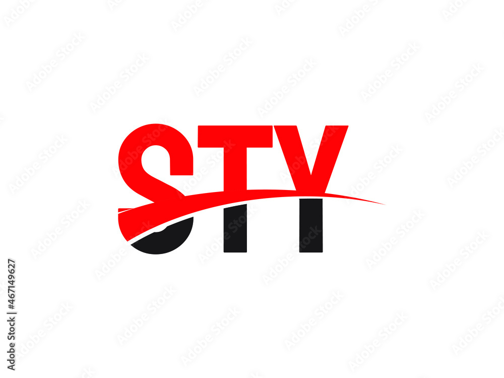 STY Letter Initial Logo Design Vector Illustration STY Letter Initial Logo Design Vector Illustration