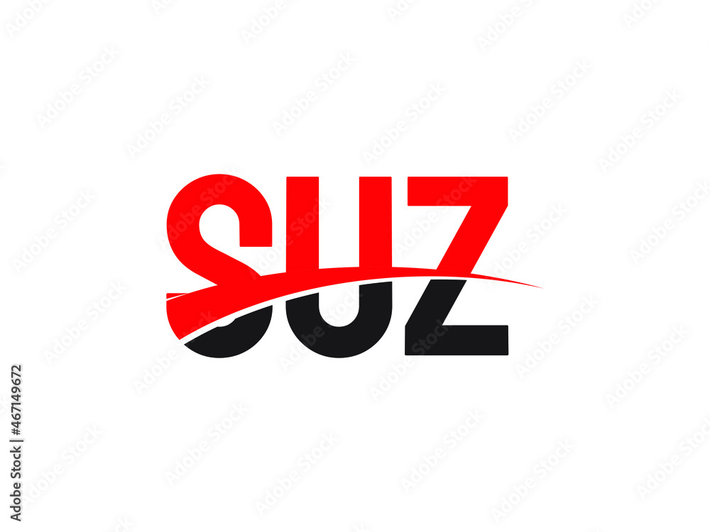 SUZ Letter Initial Logo Design Vector Illustration SUZ Letter Initial Logo Design Vector Illustration