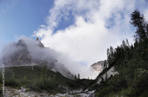 Wanderung Innerfeldtal, Forcella del Lago / Birkenkofel (Croda dei Baranci) © Stephan