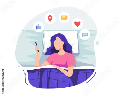 Fear of Missing Out concept illustration