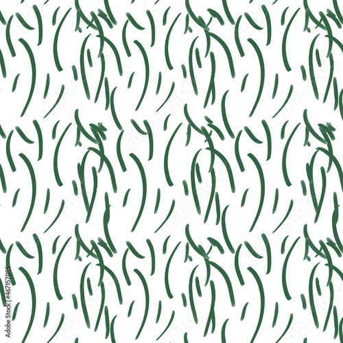 Seamless pattern of stripes and strokes