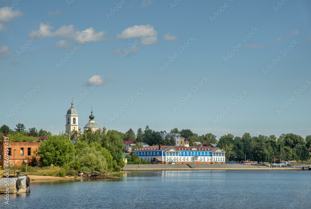Obraz premium View of Myshkin town. Russia