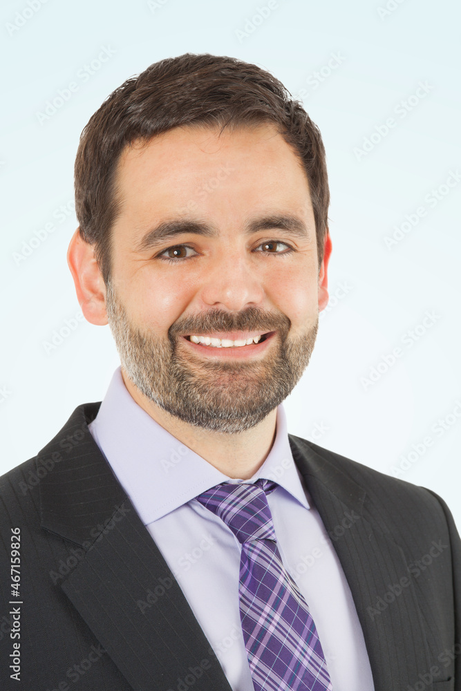 Handsome Young Businessman Portrait - Isolated Handsome Young Businessman Portrait - Isolated
