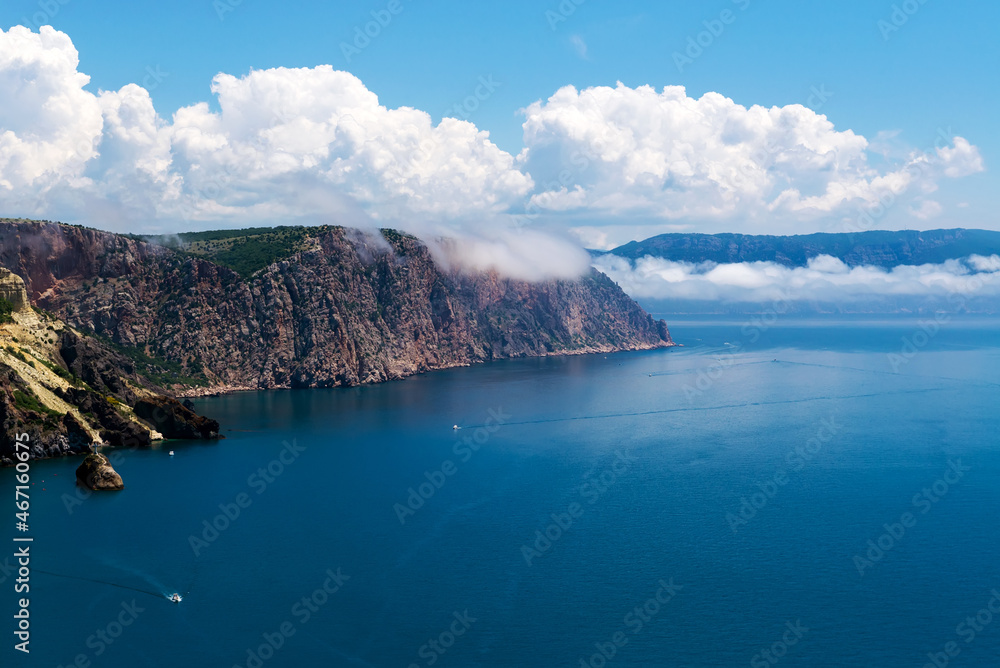 Fiolent cape, Black sea near Sevastopol, Crimea