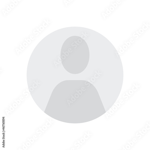 User or a customer avatar. Vector illustration.