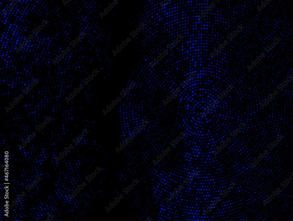 Abstract halftone blue blurred background. Abstract halftone blue blurred background.