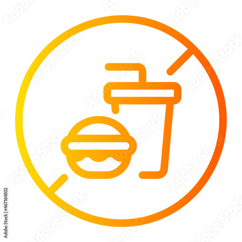no fast food icon