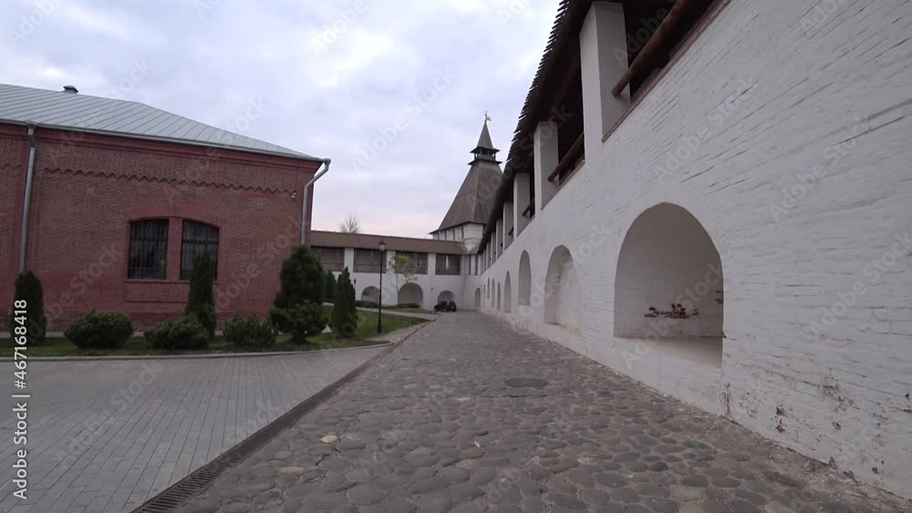 walls inside the Astrakhan Kremlin walls inside the Astrakhan Kremlin