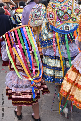 Costumes de fête à Cusco, Pérou © JFBRUNEAU