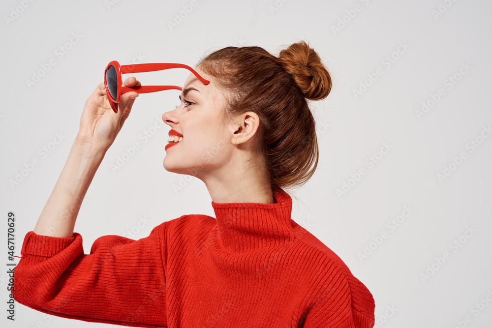 pretty woman modern style sunglasses attractive look pretty woman modern style sunglasses attractive look