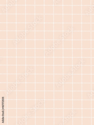 Cute beige grid pattern background.