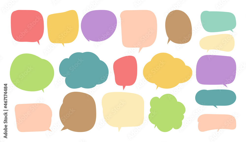 speech bubble cut paper design template. Vector illustration for your business speech bubble cut paper design template. Vector illustration for your business
