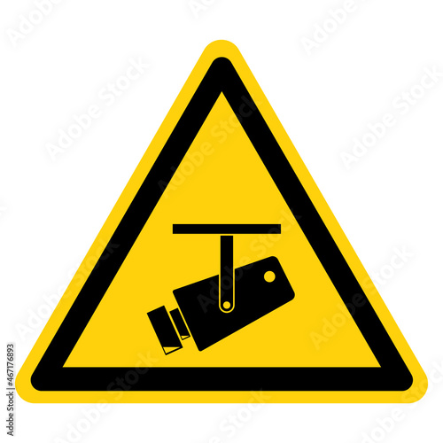 CCTV Security Camera Symbol Sign, Vector Illustration, Isolate On White Background Label .EPS10