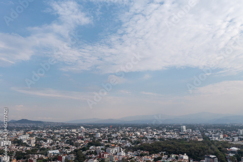 Panoramic view of Mexico City