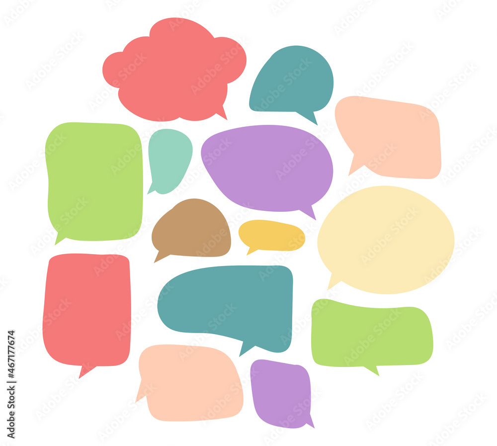 speech bubble cut paper design template. Vector illustration for your business speech bubble cut paper design template. Vector illustration for your business