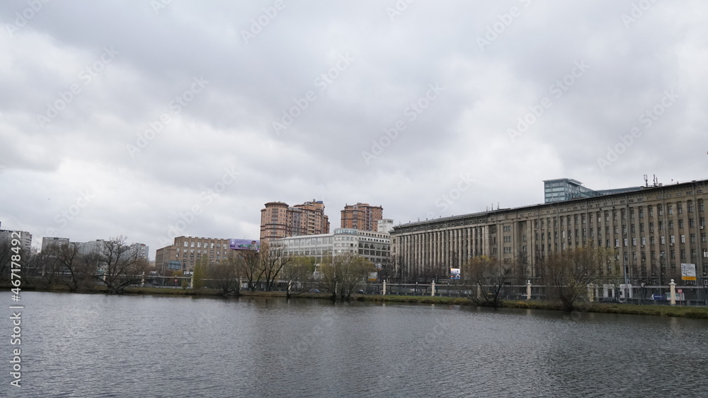 Fototapeta premium view of the river