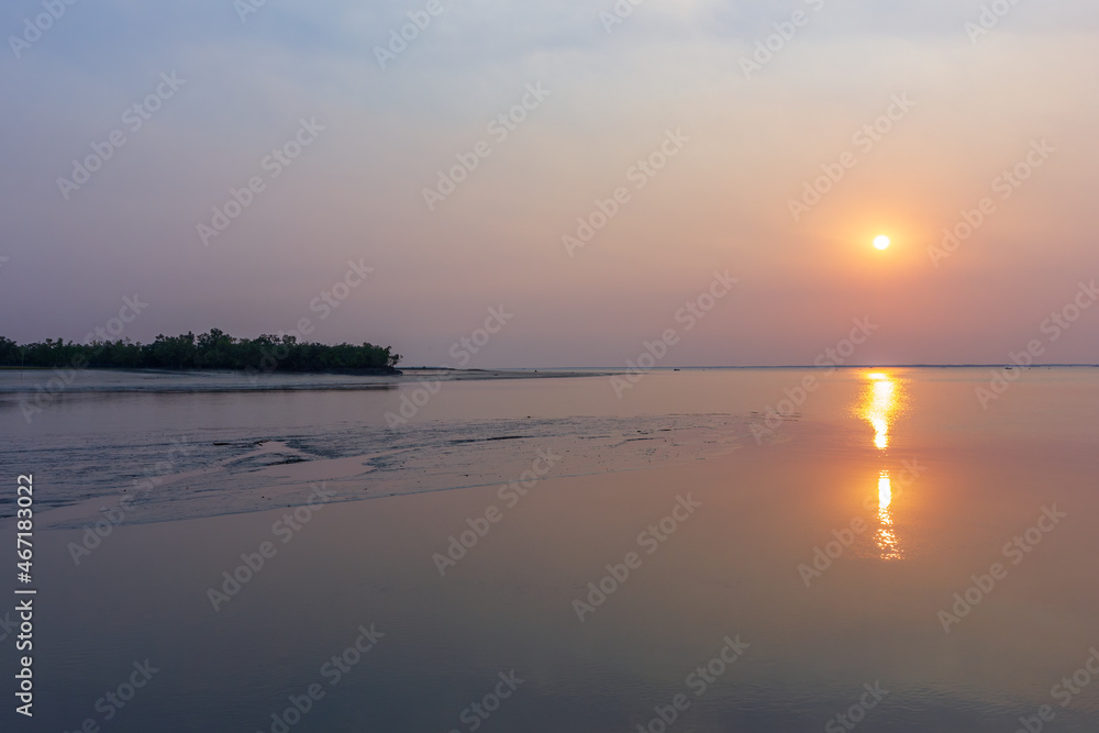 Naklejka premium Sundarbans National Park, West Bengal, India