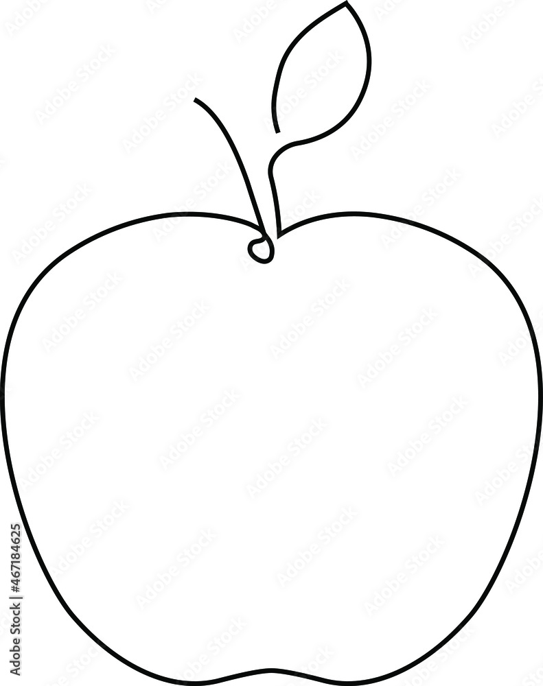 Apple icon, black silhouette of fresh natural fruit. Vector illustration isolated on white background. Apple icon, black silhouette of fresh natural fruit. Vector illustration isolated on white background.