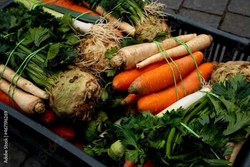 Włoszczyzna, Warzywa przygotowane do sprzedaży,  Vegetable sets prepared for sale