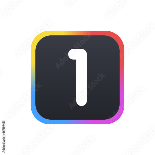One - Sticker