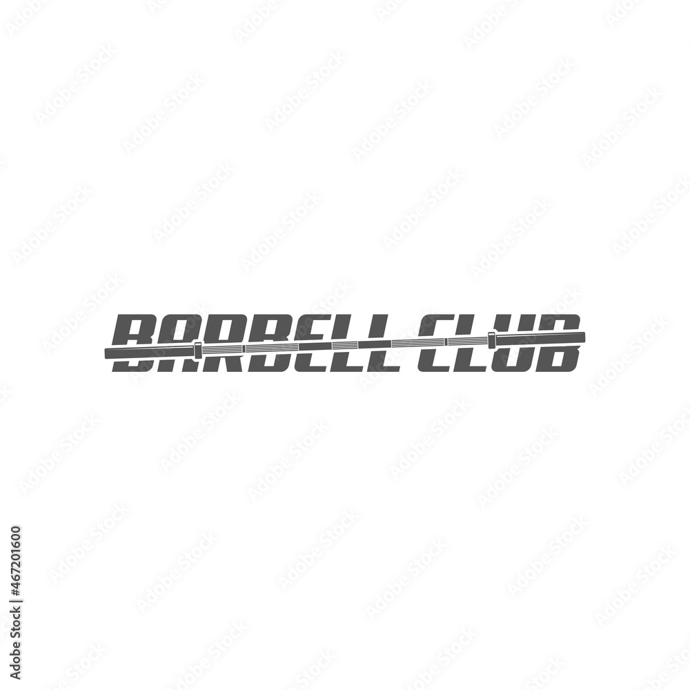 logo athletic club for bodybuilding, powerlifting, weightlifting, crossfit and fitness training. Barbell club logo vintage design isolated on background. Emblem for gym and heavy training of strongman logo athletic club for bodybuilding, powerlifting, weightlifting, crossfit and fitness training. Barbell club logo vintage design isolated on background. Emblem for gym and heavy training of strongman