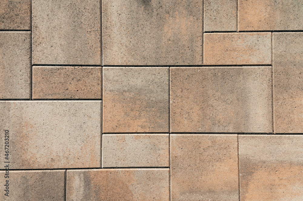 Naklejka premium decorative Background of stone wall surface texture photo.