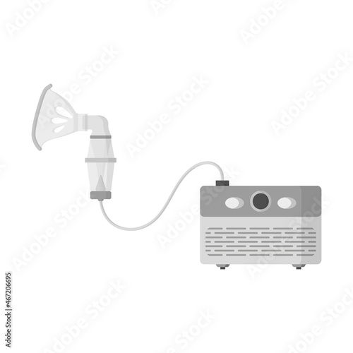 Asthma portable compressor nebulizer or inhaler.