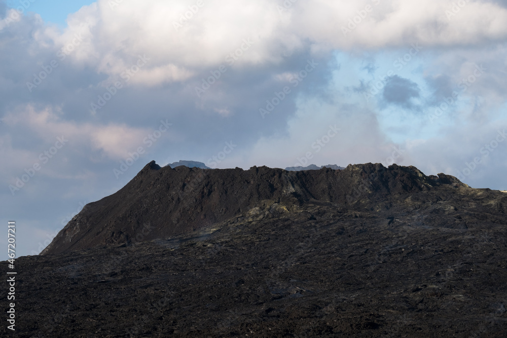 Vulkan Landschaft Island - Fagradalsfjall, Fagradalshraun, Geldingardalir