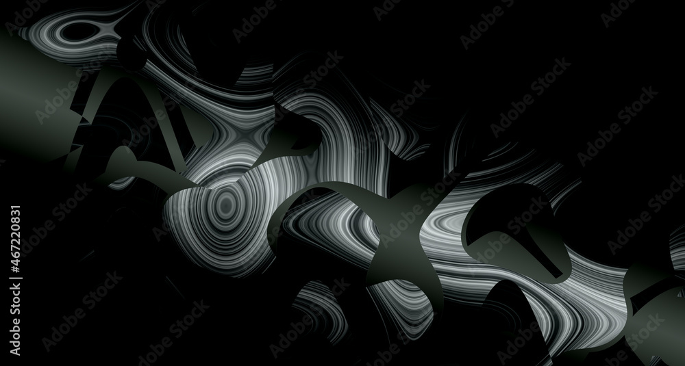 black and white abstract illustration background