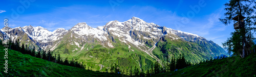 landscape at the Grossglockner mountain