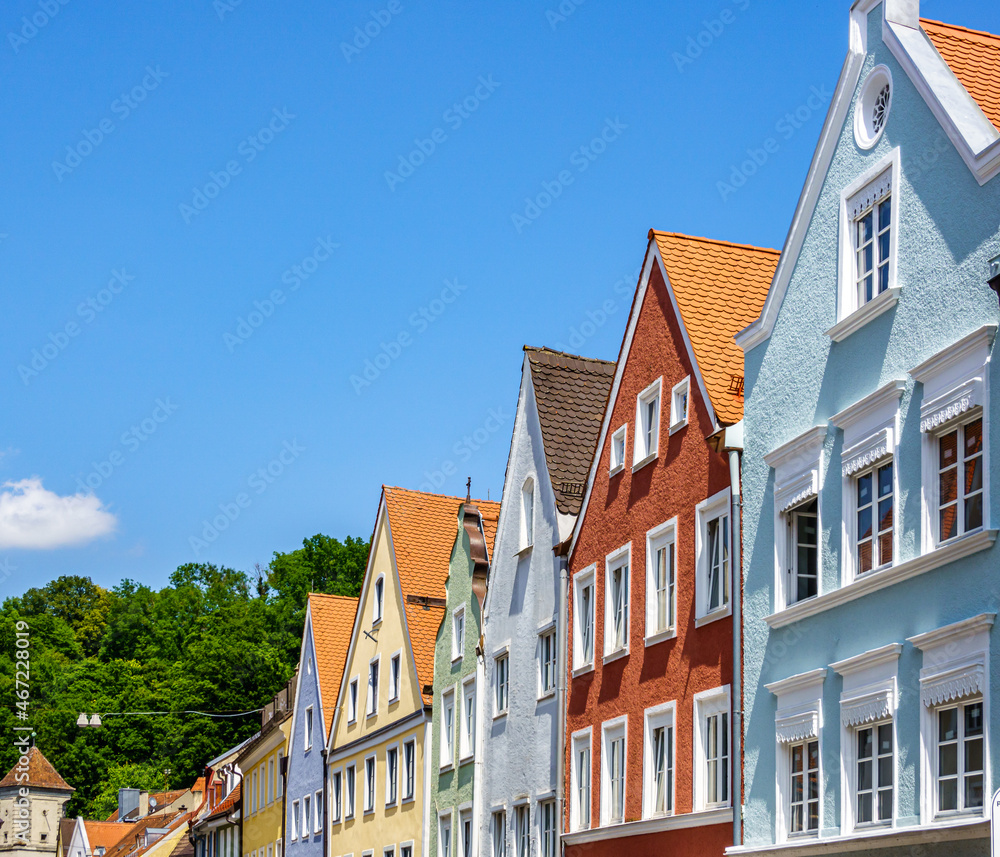 Fototapeta premium old town of Landsberg am Lech