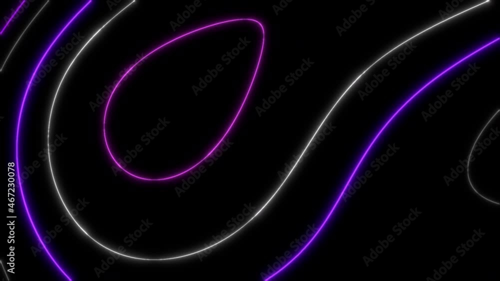 Concept 1-T1 Abstract liquid lines neon lights color animation background with neon effects. Concept 1-T1 Abstract liquid lines neon lights color animation background with neon effects.