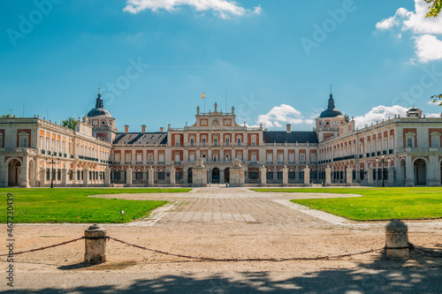 palace of aranjuez in madrid, spain photo