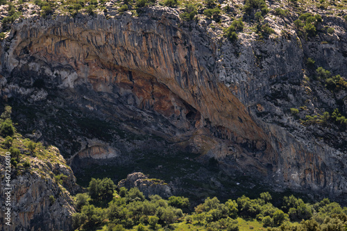 rocks in the mountains