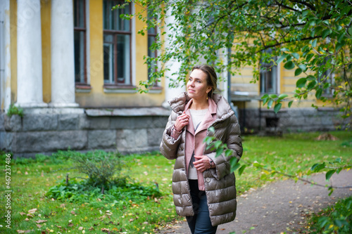 woman in the park