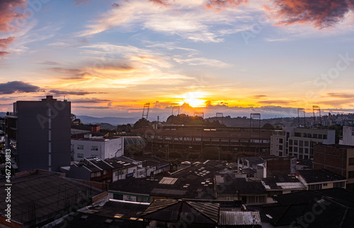 Manizales, panoramica al estadio 11 Caldas
