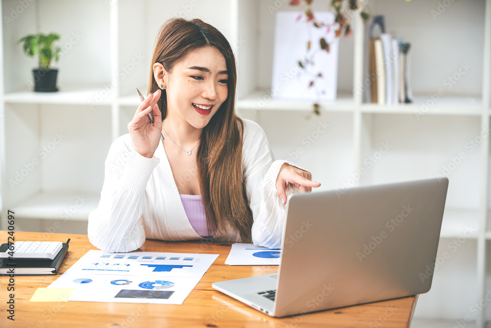 beautiful woman having a video call business meeting at a coffee shop beautiful woman having a video call business meeting at a coffee shop