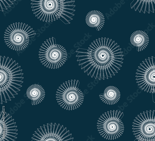 Abstract seamless background. Noise structure. Imitation of stone carving or gypsum stucco