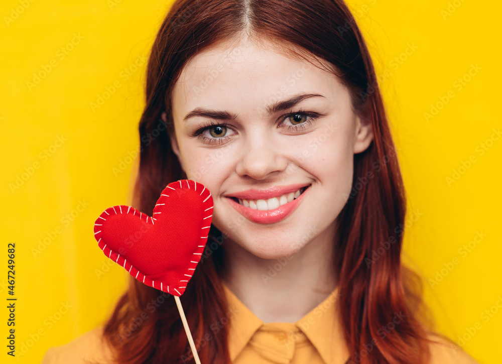 pretty woman in yellow shirt glamor romance posing pretty woman in yellow shirt glamor romance posing