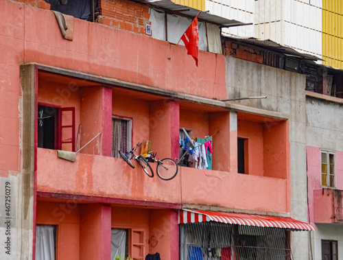 Balconies in Caracas, Venezuela photo