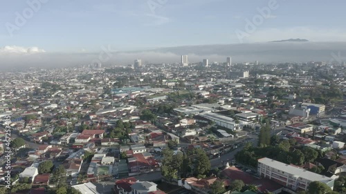 Wallpaper Mural San Jose, Costa Rica drone shot in the early morning.  Torontodigital.ca