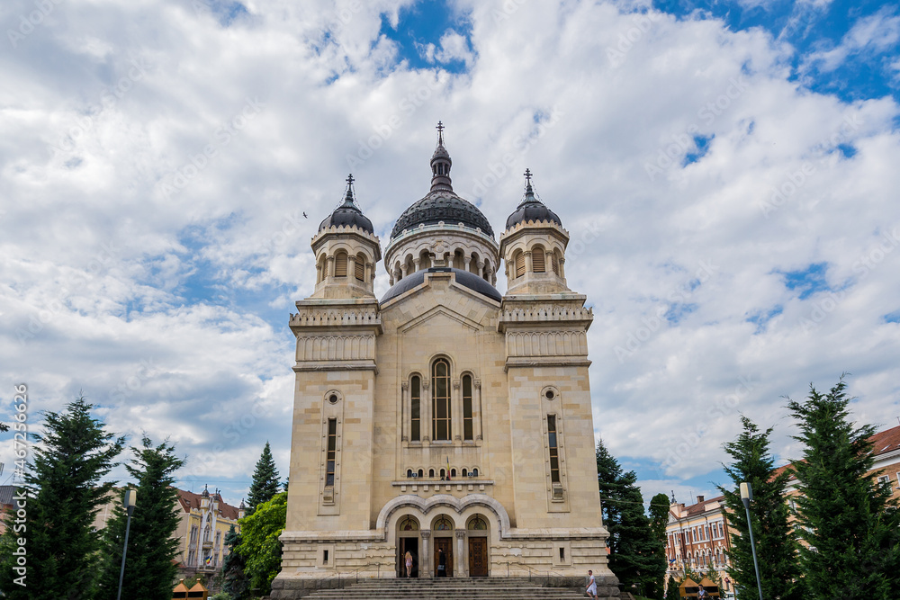 Orthodox Cathedral of Dormition of Theotokos in Cluj Napoca city, Romania