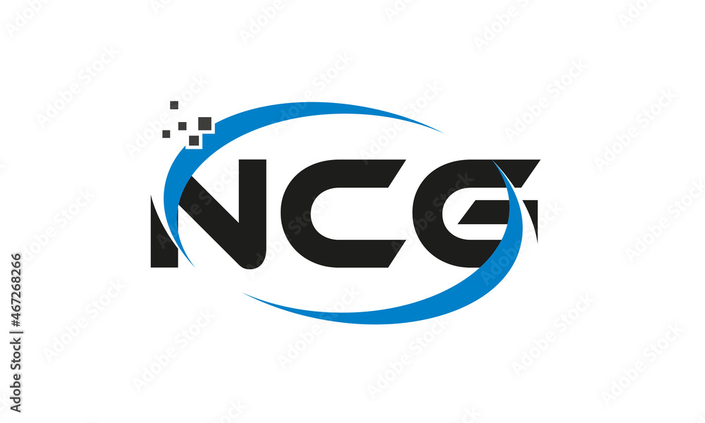 dots or points letter NCG technology logo designs concept vector Template Element dots or points letter NCG technology logo designs concept vector Template Element