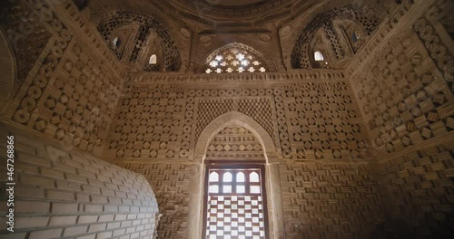 Bukhara Uzbekistan inside of Ismail Somoni Mausoleum. Built in 905, and this is the oldest Muslim monument in Bukhara 5 of 10 photo