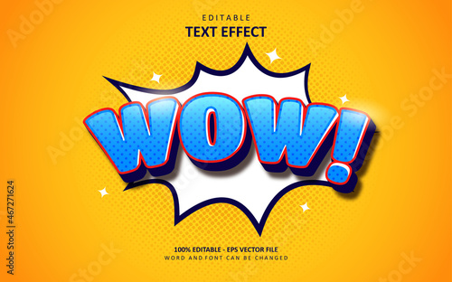 Creative wow text effect